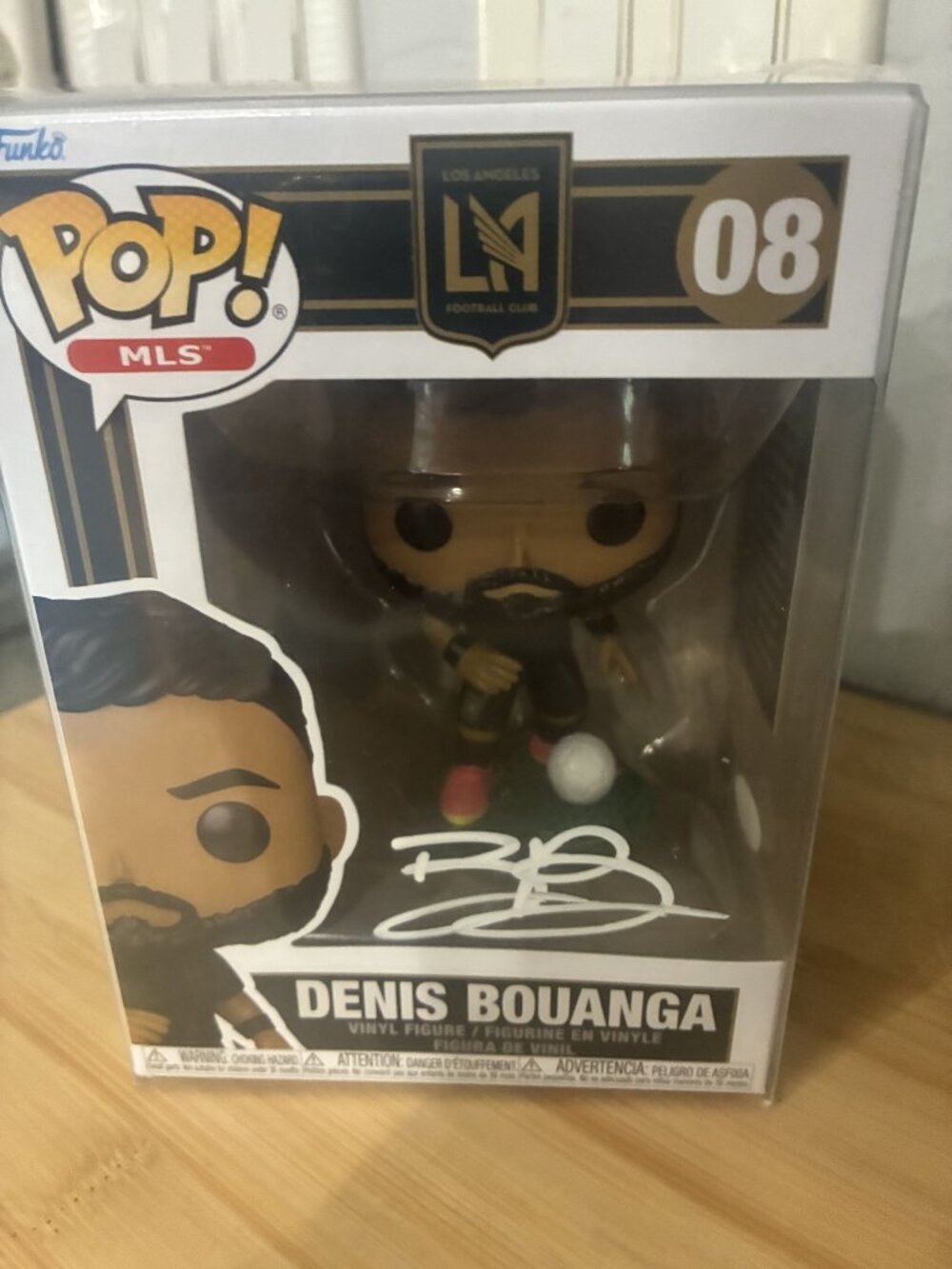 Funko Pop! MLS Denis Bouanga #08 Los Angeles Football Club Vinyl Figure Denis Bo